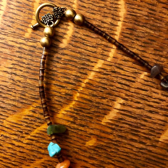 SOLD!!Native American multi gem necklace! - Picture 3 of 3